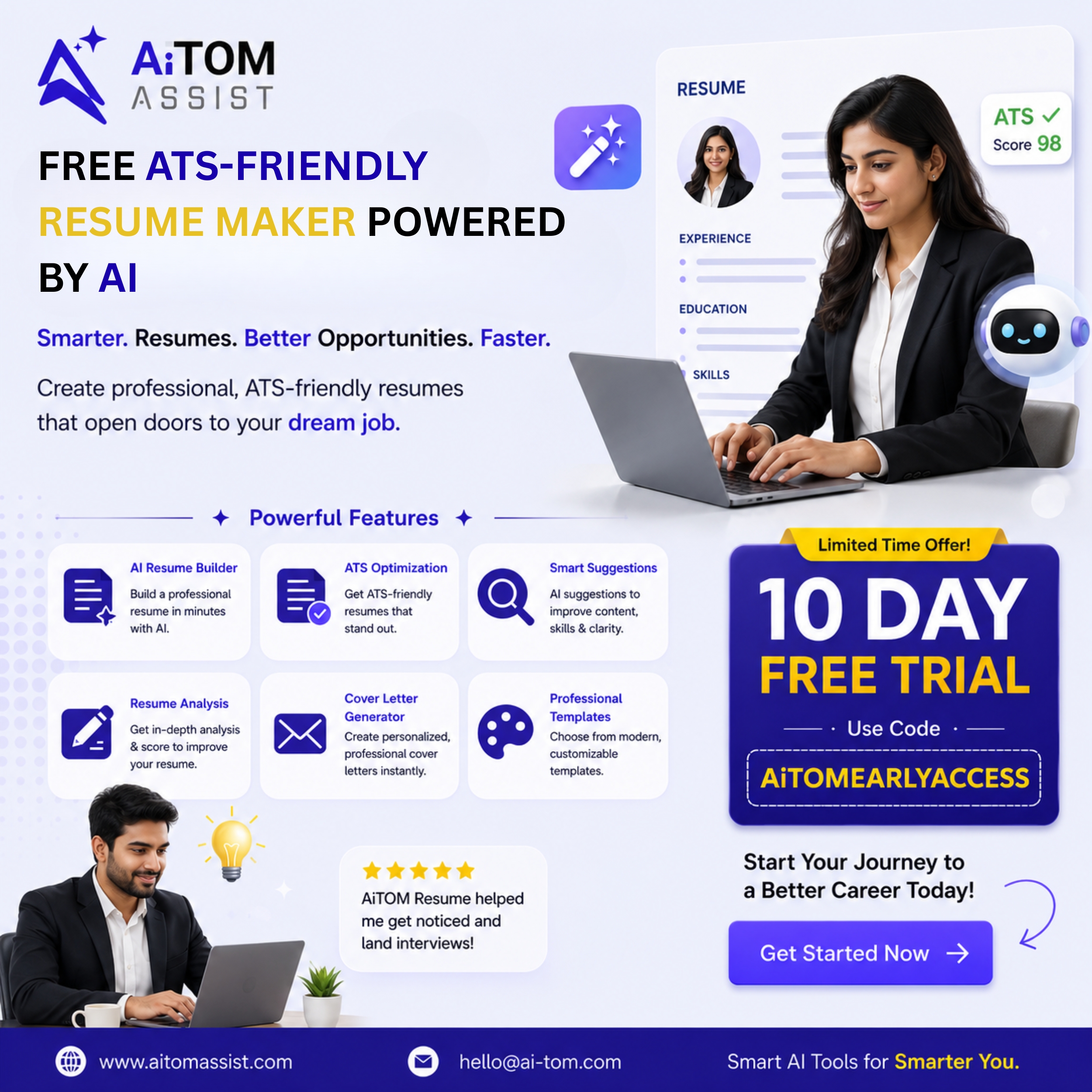 ATS Friendly resume maker